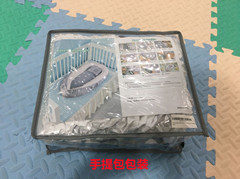 Cross-border exclusive folding, detachable and washable portable anti-pressure crib, midbed bionic fully detachable baby pillow crib pic 12