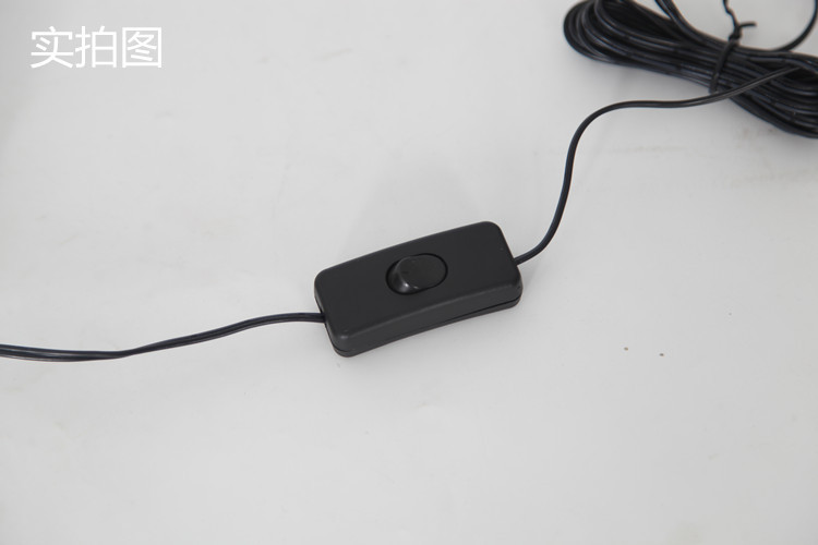家用悬吊式带线带开关吊线灯头 LED灯具带线开关插座电线详情4
