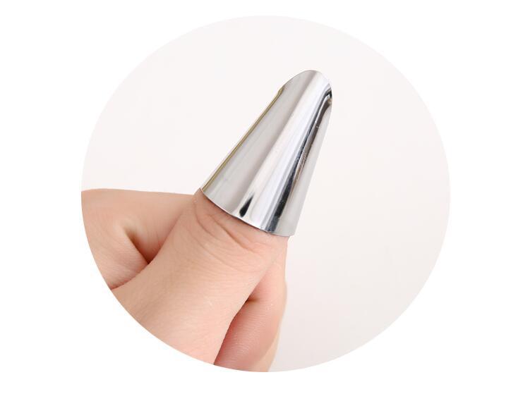 Edamame peeling tool, iron nail cover, water chestnut, broad bean, pine nut, pistachio peeling tool, anti-cutting hand and finger guard pic 6