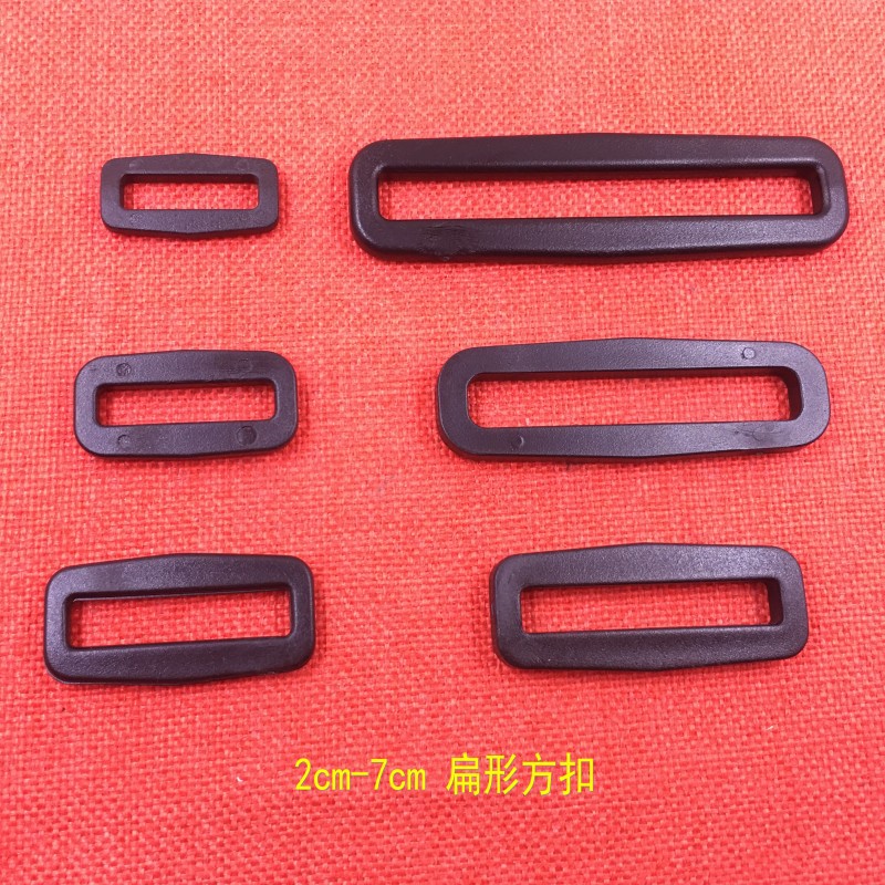 The manufacturer supplies plastic square buckles, POM mouth buckles, two-position buckles, backpack adjustment buckles and luggage accessories in stock pic 6
