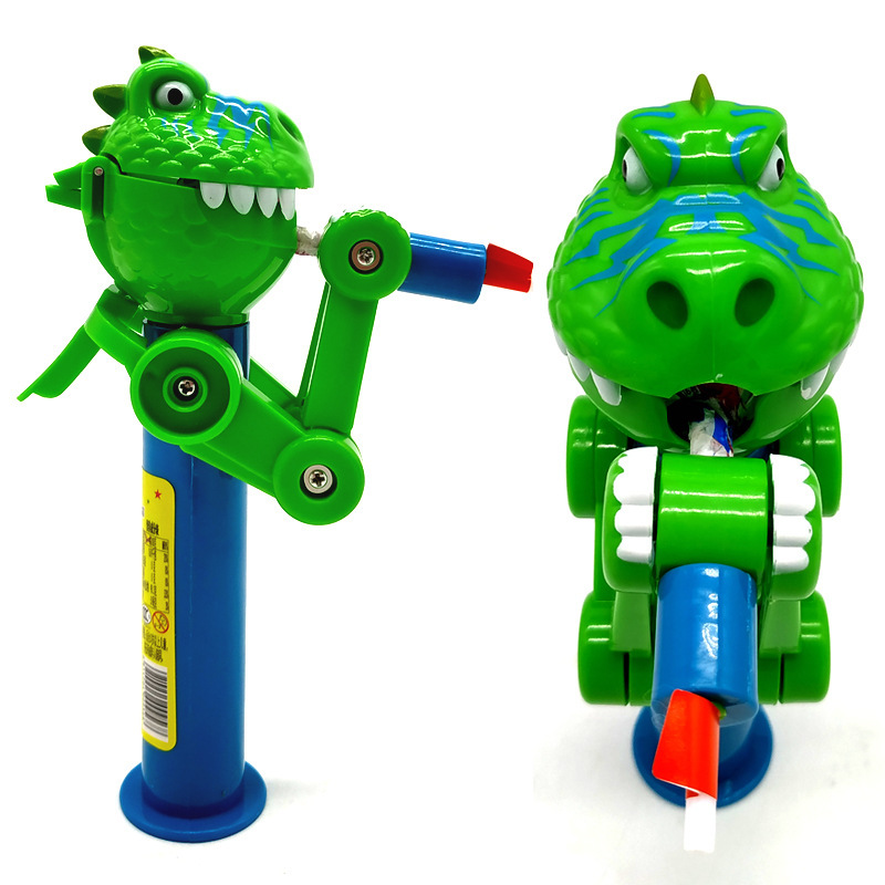 The dinosaur robot lollipop eating robot of the same style as Douyin pic 3
