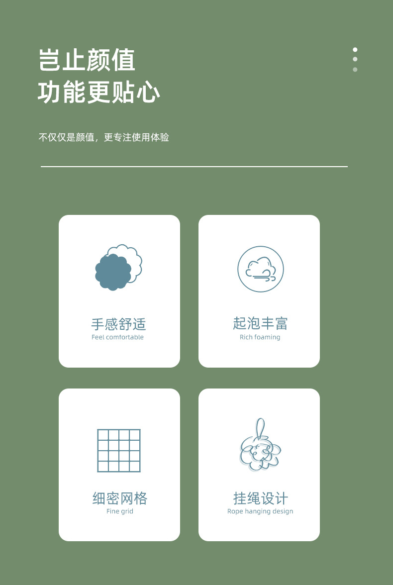 儿童卡通小蜜蜂沐浴 搓澡起泡泡浴球 洗澡柔软挂绳不易散浴球浴花详情2