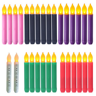 厂家批发 圆柱形电子蜡烛灯LED小茶灯生日婚庆应急蜡烛场地布置灯详情11