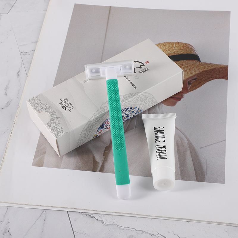 Wholesale of disposable hotel and homestay product card boxes, toiletry sets, and soft-bristled disposable toothbrush card boxes pic 5