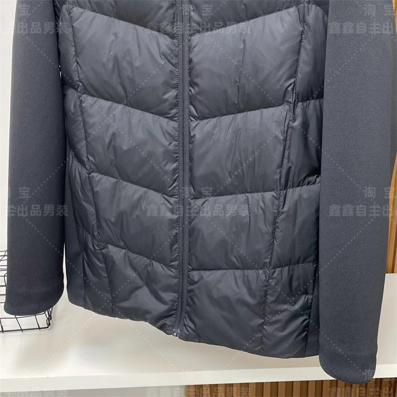 迪家张译同款90白鸭绒立领男士羽绒服运动休闲轻薄款羽绒外套男详情20