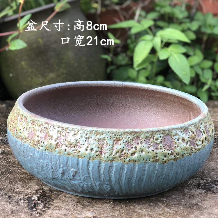 多肉植物花盆 个性创意花盆陶瓷多肉组合花盆大口径拼盘花盆包邮详情4