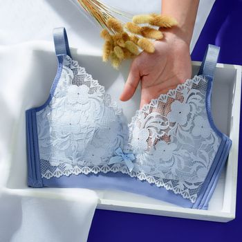 Rabbit ear underwear for women, large breasts make smaller, tuck in secondary breasts, gather small breasts, breathable, anti-sagging, no steel rings, sexy bra cover pic 9