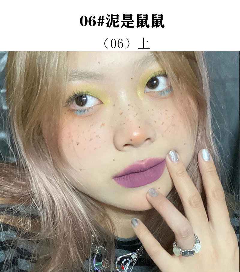 Cappuvini双头酪酪泥哑雾唇釉  显白哑光雾面丝绒卡泡维妮唇泥详情17