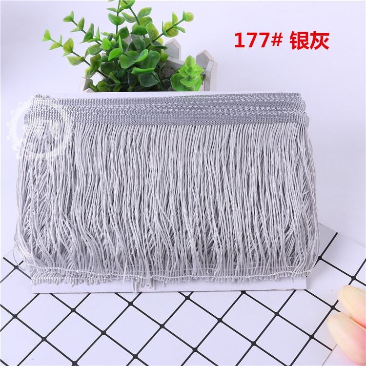 DIY stage costume accessories: Latin dance lace, tassel lace, polyester ribbon, 15CM, factory direct sales, 1 webbing pic 20