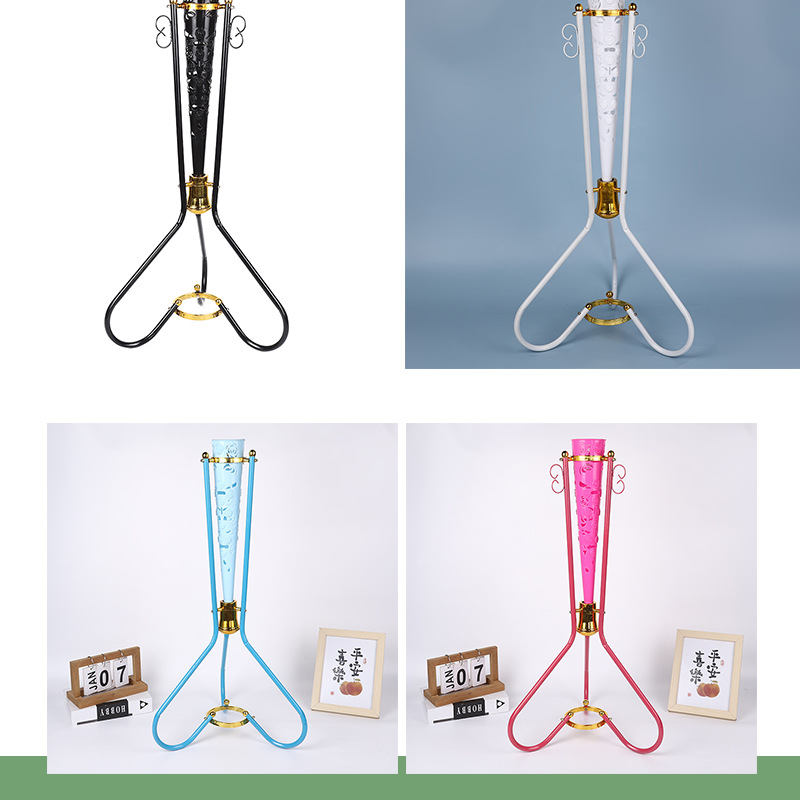 Wedding decoration baskets, welcome baskets, golden baskets, iron baskets, atmosphere setting supplies, corridor baskets, iron stand props pic 7