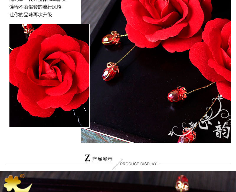 Bridal hairpins, Korean-style handcrafted beaded wedding headwear, wedding dress and evening gown hair accessories pic 23