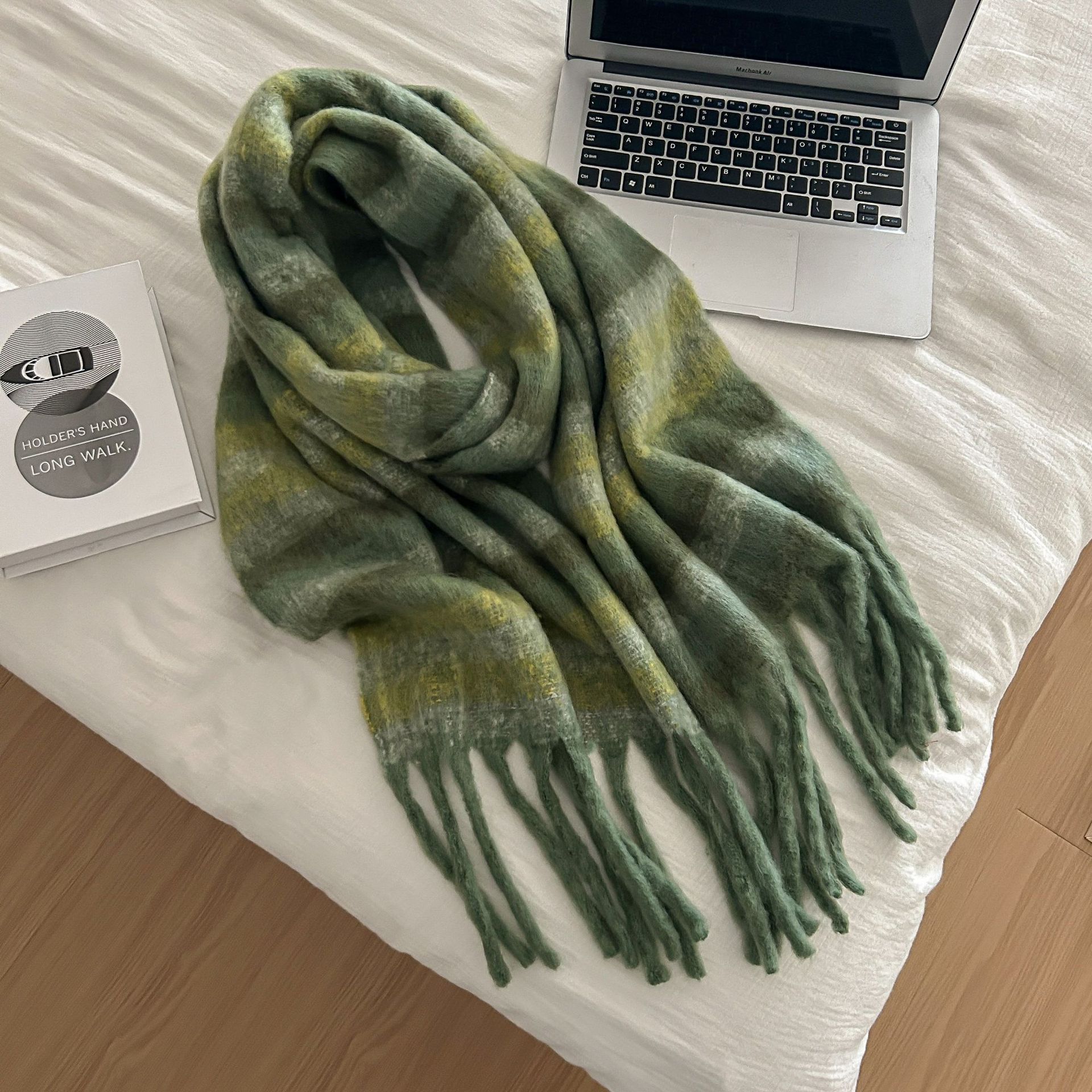 格子围巾女秋冬新款百搭保暖围脖披肩围巾 韩版情侣围巾冬天爆款详情41