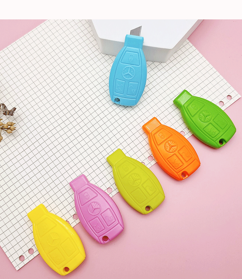 Creative car mini utility knife, small size wholesale, portable express delivery opening and box opening knife, envelope opening and paper cutting tool knife pic 11