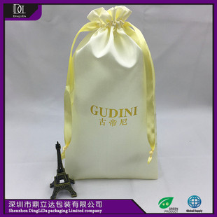 厂家提供现货盘扣纱袋纯色翻盖防尘袋服装收纳袋旗袍丝巾外套详情9