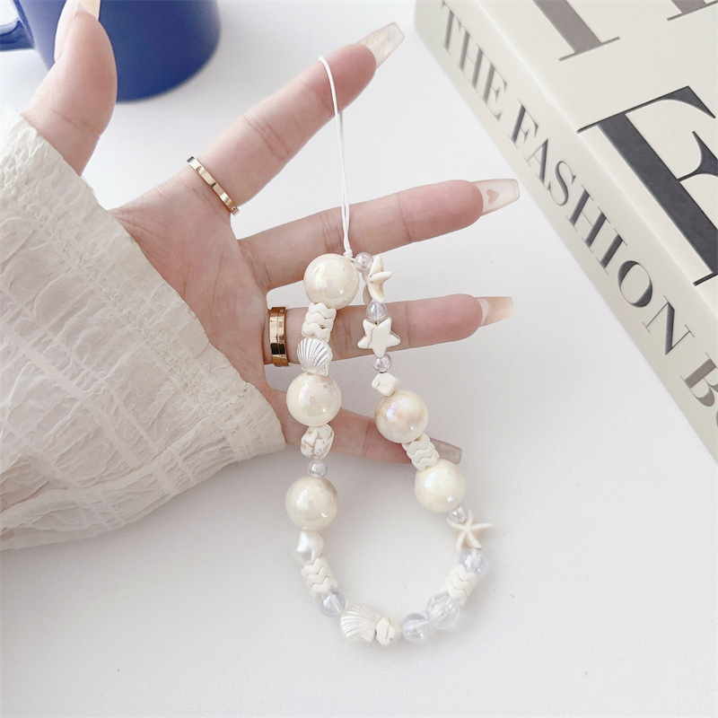 飞蝶蝶饰品新款手机链串珠手机挂绳手机壳挂件防摔防丢厂家直供详情3