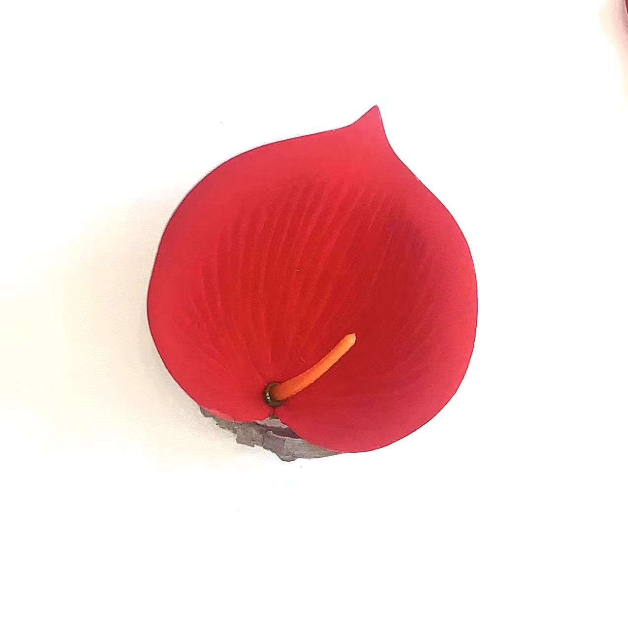 A comprehensive collection of calla lily flowers that are both cheap and beautiful, including lotus, artificial flower heads, goose down, gold, pink, gold, artificial flowers, and anthuriums pic 31