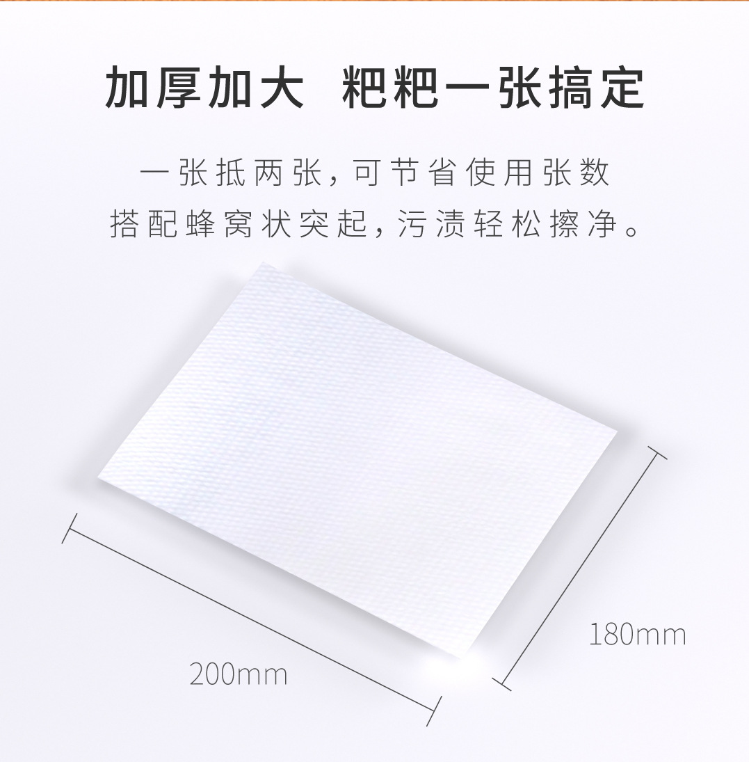 批发100片加大加厚婴儿湿巾宝宝护理棉柔手口湿巾珍珠纹清洁湿巾详情10
