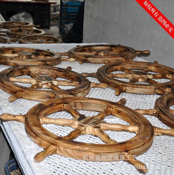 美式做旧地中海实木衣钩挂件  海洋挂钩 创意背景家居墙饰品详情48