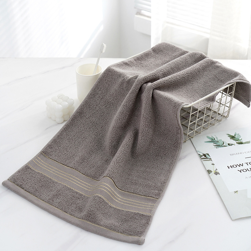 Gaoyang pure cotton towels, all-cotton household face wash absorbent towels wholesale street stalls polyester-cotton gift towels custom-made embroidery pic 3