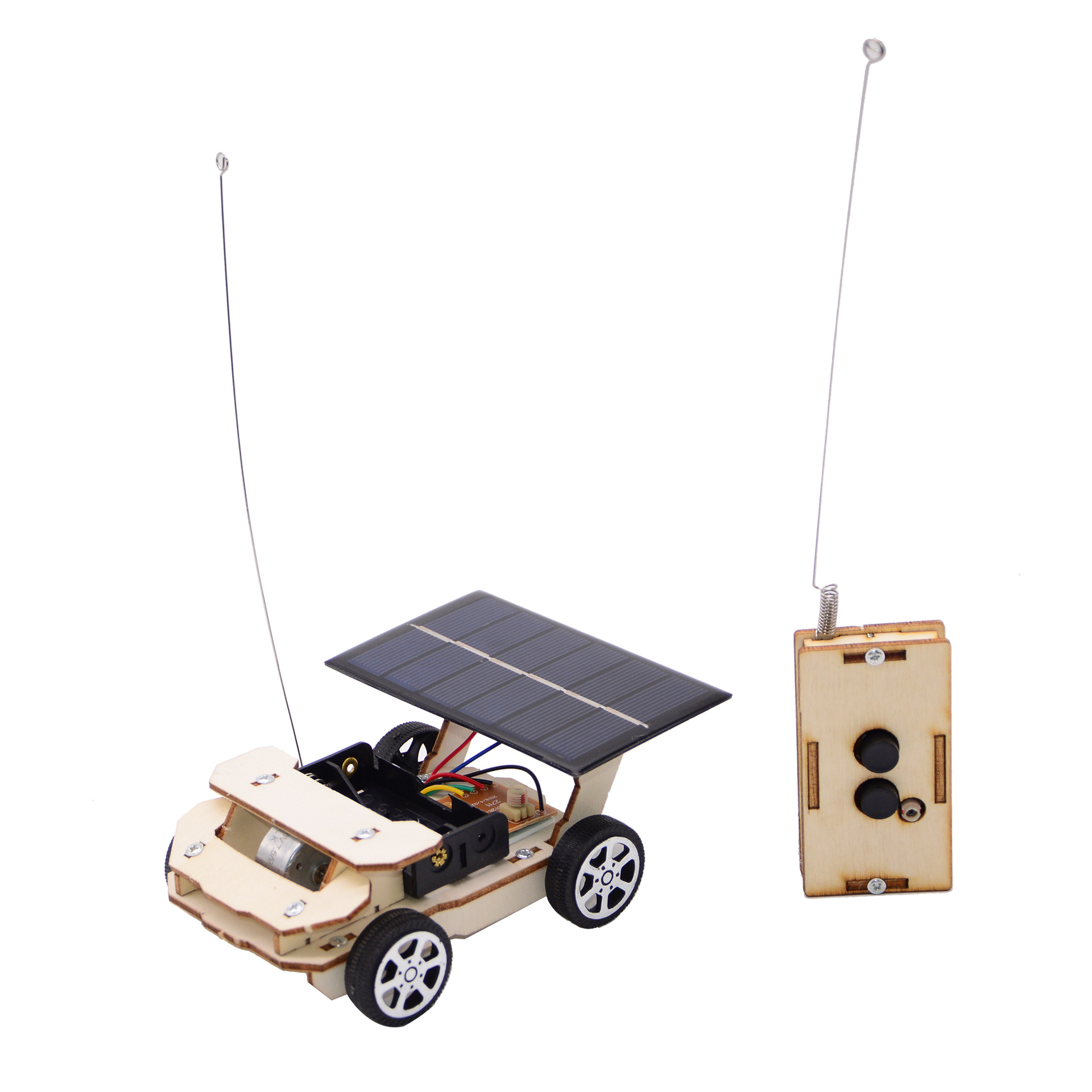 Xinyuan Solar remote control car, wireless racing car model, electric car, student DIY handicraft small invention materials pic 7