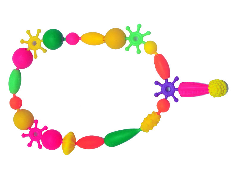 波普串珠儿童玩具diy手工益智套装百变无绳项链手链女孩穿珠批发详情15