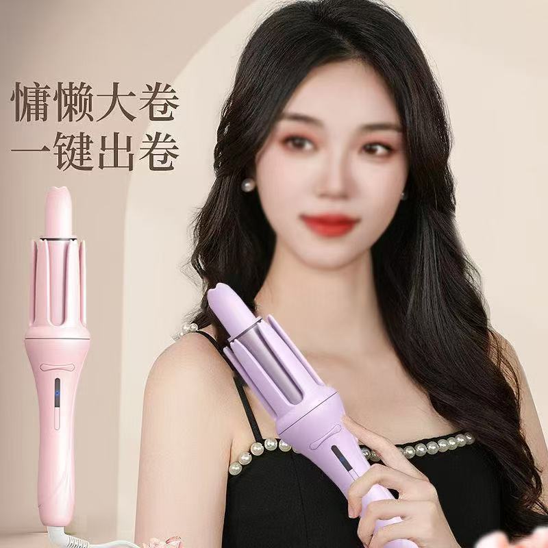 Fully automatic 32mm handheld dormitory negative ion non-damaging hair curling iron negative ion large wave curling cross-border pic 5