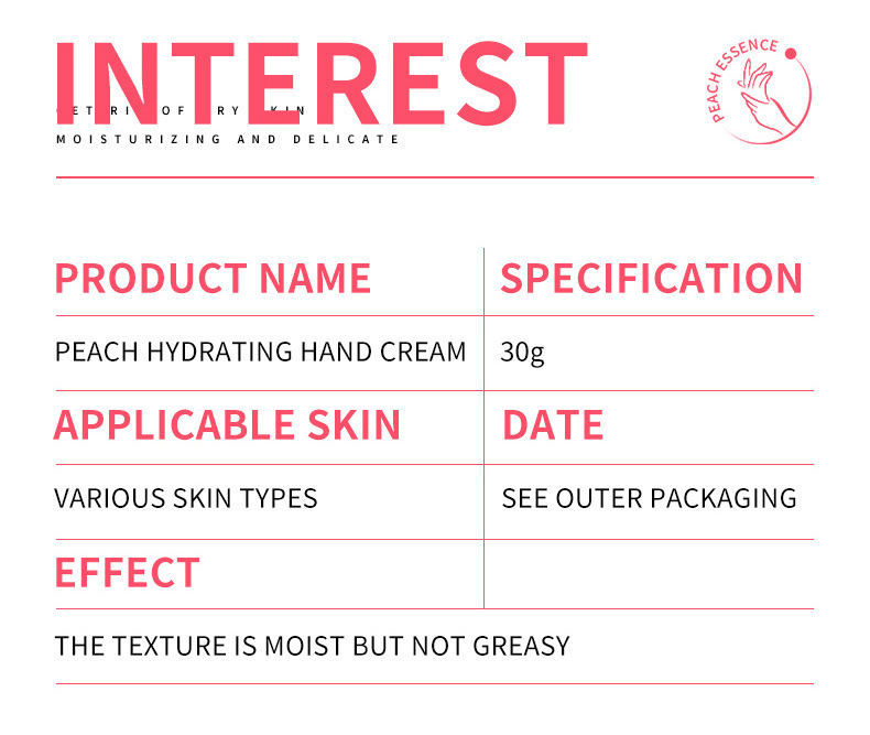 SADOER all-English plant-based bagged hand cream, avocado aloe vera Moisturizing, nourishing and refreshing, cross-border export wholesale pic 2