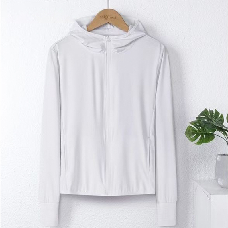 U-style ice silk sun-protective clothing for women 2022 outdoor cycling UV protection long-sleeved knitted thin sun-protective clothing for men pic 9