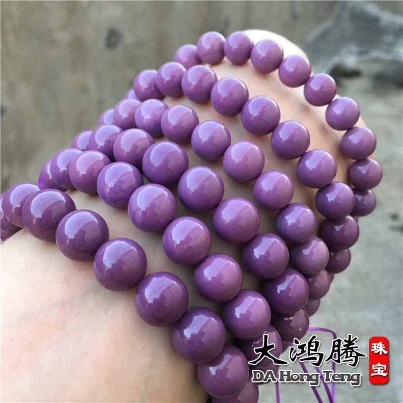 厂家直销 碧玺佛珠 石榴石多圈 草莓晶手串 月光石 水晶饰品手链详情9