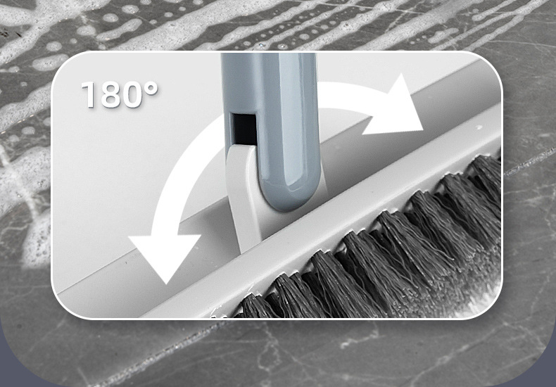 长柄地板刷地缝凹槽清洁刷浴室瓷砖缝隙刷厕所卫生间刮水硬毛地刷详情10