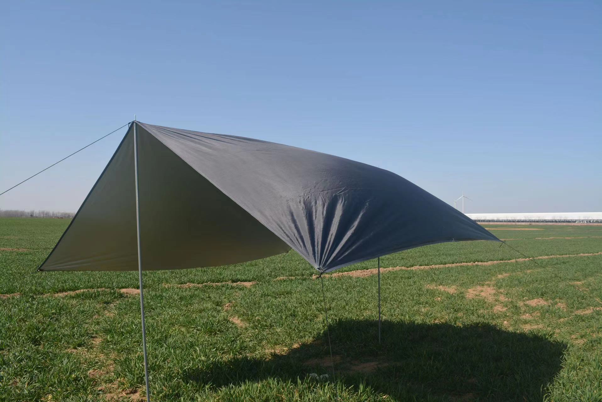 Tianshan Camel outdoor canopy camping portable multi-color silver-coated canopy, outdoor multi-person picnic sunshade canopy tent pic 16