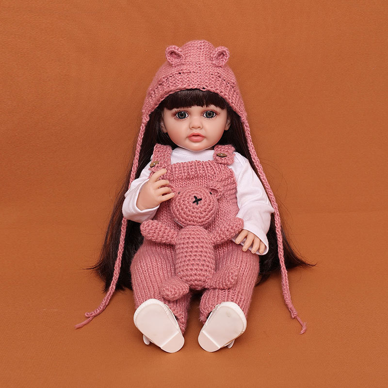 50厘米硅胶超软Q弹宝宝 仿真婴儿重生娃娃 新生儿模特跨镜出口详情2