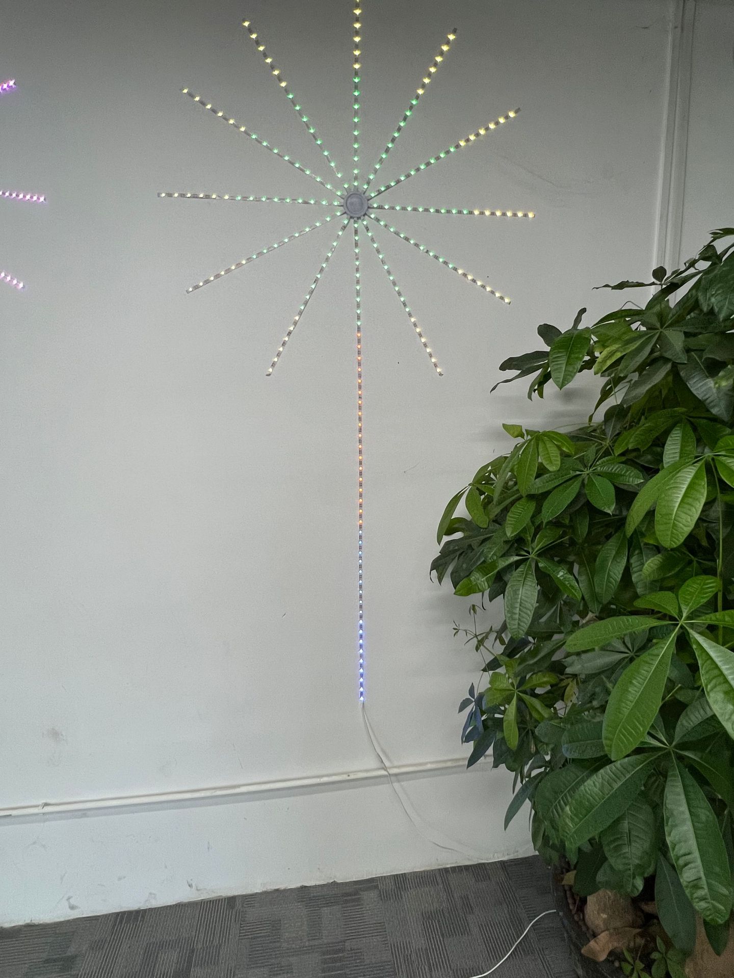 Fireworks Led Lights RGB IC Fireworks Light strip set pic 3