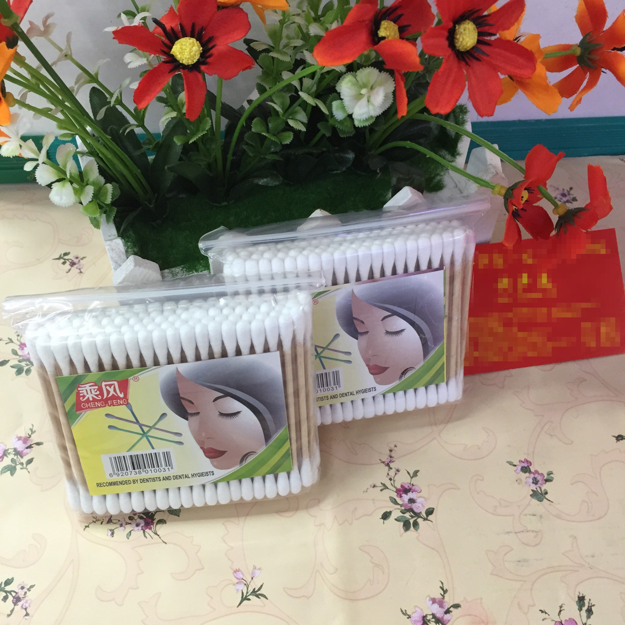 2 packs of high-quality wooden cotton swabs, disposable cosmetic cotton swabs, dust-free wiping cotton swabs, Yiwu small commodities wholesale pic 35