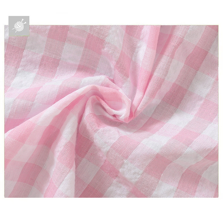 春秋款女童连衣裙粉色格子童裙洋气动物园刺绣打揽公主裙外贸跨境详情2