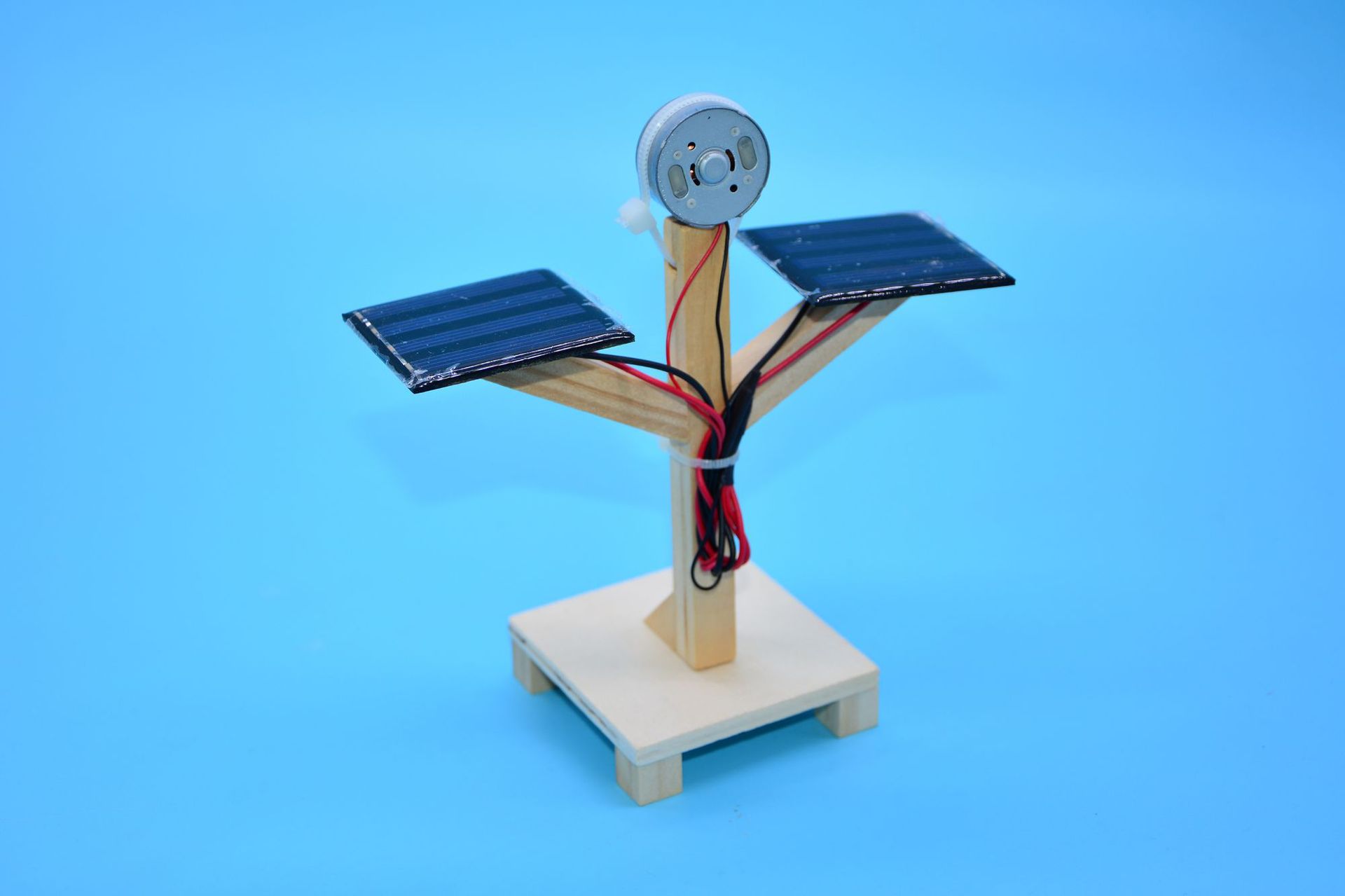 Solar fan science experiment, science and technology small project, DIY material package, science toys for primary and secondary schools, educational and educational pic 22