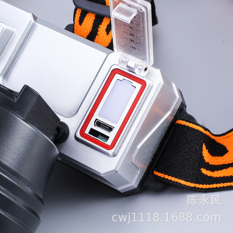 Cross-border exclusive 4-source high-intensity rechargeable flashlight, tactical flashlight, outdoor gift flashlight, best-selling on Amazon pic 10