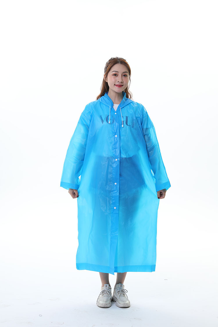 Open the adult lightweight outdoor travel hiking and cycling raincoat pic 5