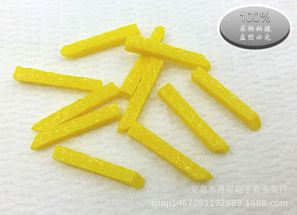 日韩流行树脂小零食 树脂薯条 仿真薯条小零嘴 树脂配件 树脂条详情3