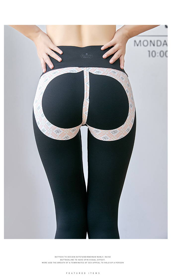 2022 Autumn/Winter new style fleece and thickened cationic fleece high-waisted Barbie pants, yoga pants, leggings for women pic 28