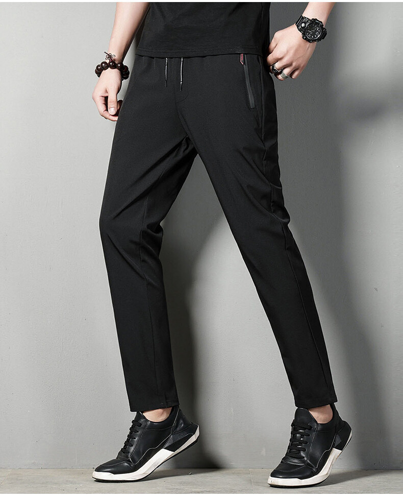 The original manufacturer offers spring and autumn casual long pants for men, which are versatile, trendy, and slimming. They are also elastic, quick-drying, and loose pic 13