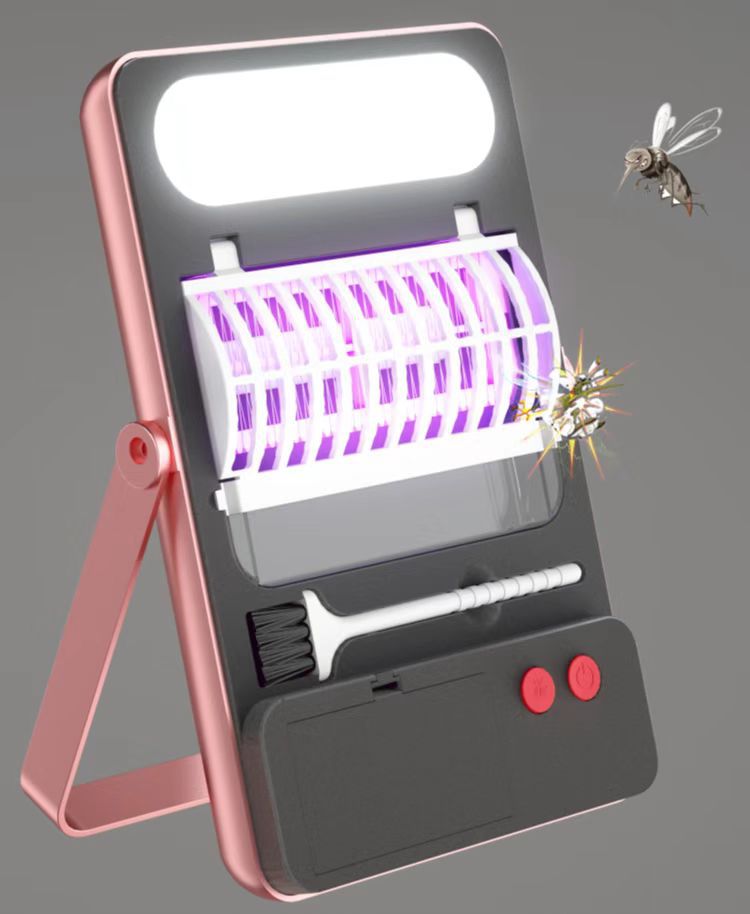 Solar-powered mobile emergency lighting lamps, outdoor camping eye-protecting lamps, mosquito-killing lamps, and popular products at street stalls pic 7