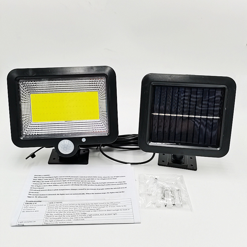 The manufacturer supplies LED split single-sided solar sensor lights for playgrounds, courtyards and houses pic 7