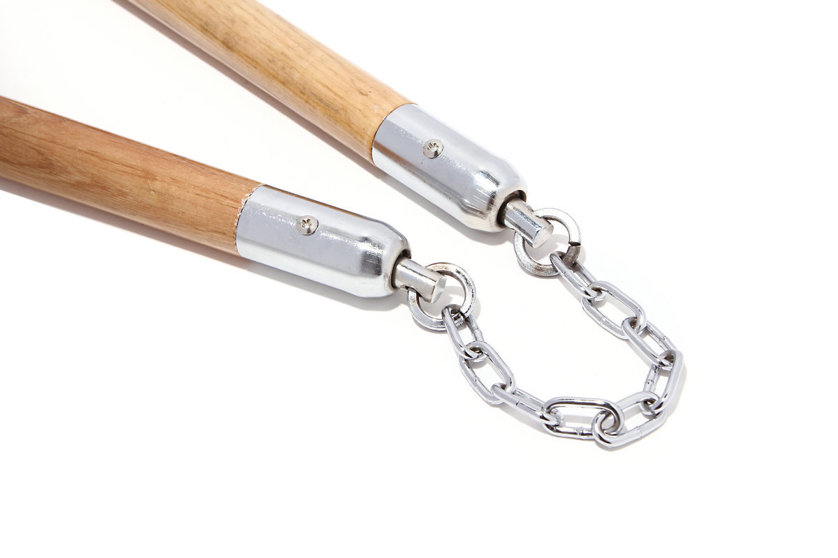 Nunchucks, wooden nunchucks, two-section nunchucks, nunchucks practice performance, nunchucks, logs, rosewood, Taekwondo pic 11