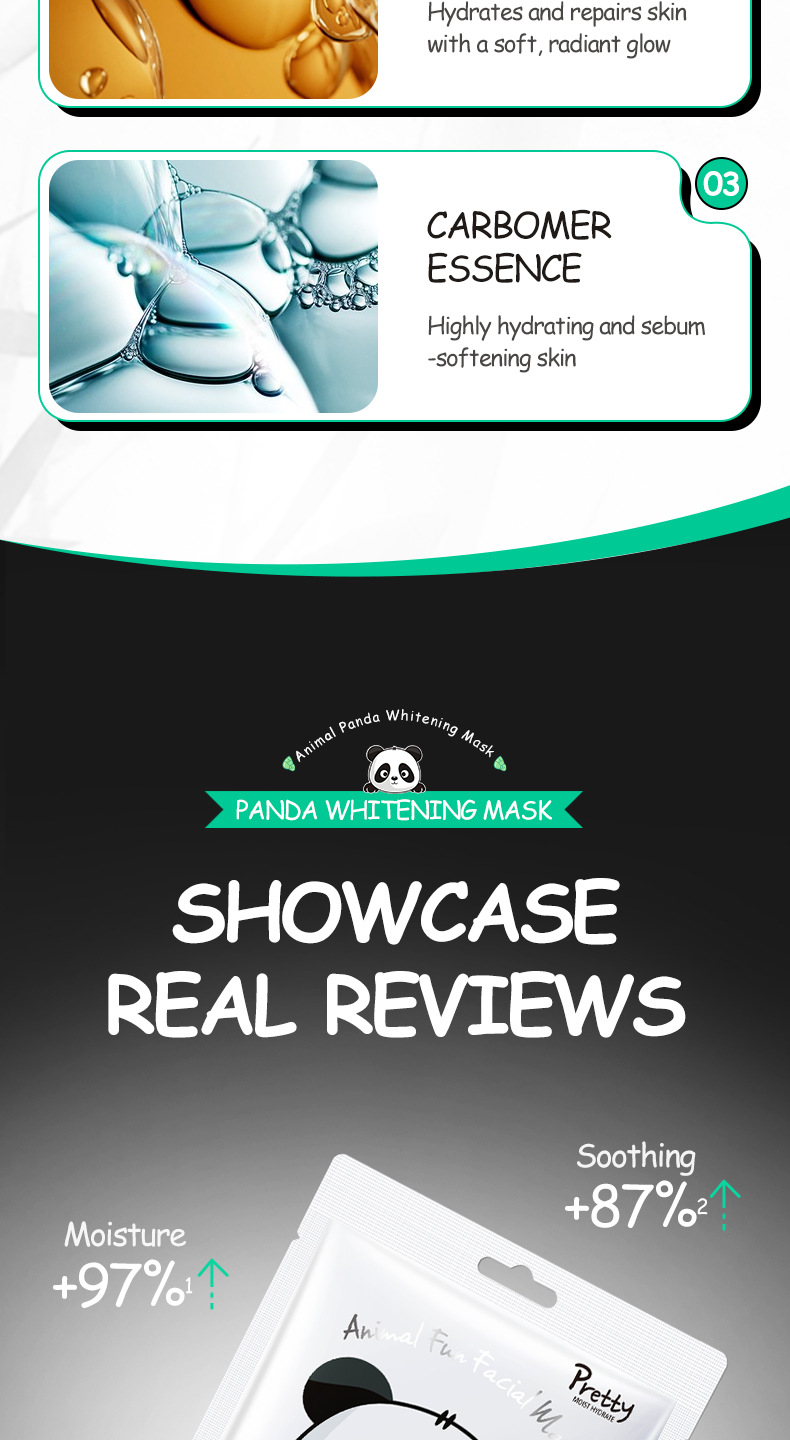 All English SADOER animal puppy pattern moisturizing Facial mask for cross-border export wholesale, exclusively for export pic 35