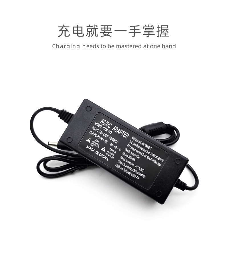 Customized 220V to 12V5A power supply car cigarette butt, vacuum cleaner, car wash machine aroma conversion adapter pic 2