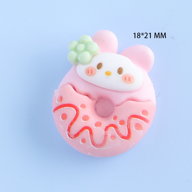 Resin accessories, donuts, diy phone cases, water cups, toys, patches, car storage boxes, shoes, clothing and headwear materials pic 3