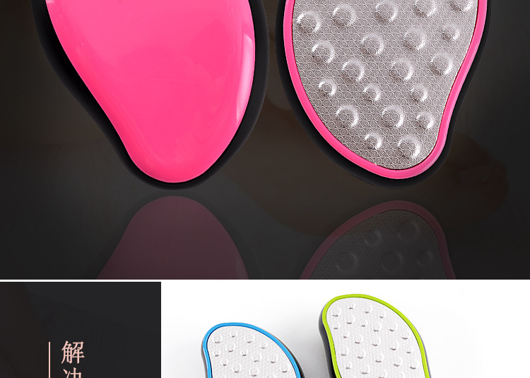Removedor de pies de acero inoxidable para frotar la placa del pie exfoliante callosidad removedor de pies exfoliante para frotar la piedra del pie limas shanilak pic 2