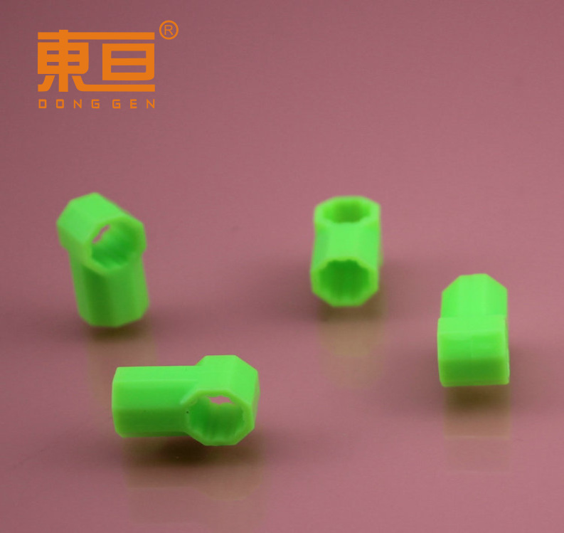 BJ3T91018 Green octagonal three-way connector, three-way connector, puzzle, toy accessory, technological building block parts pic 8