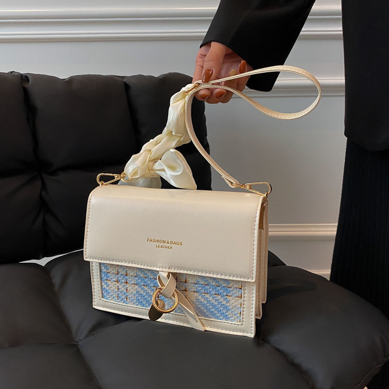 韩版时尚单肩包包女2024夏季新款洋气百搭小众ins链条包斜跨小包详情4